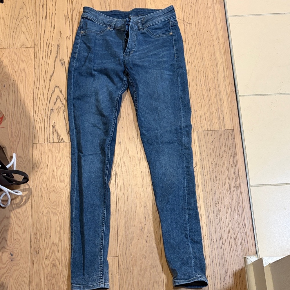 Cheap Monday Dark Blue Women's Skinny Jeans